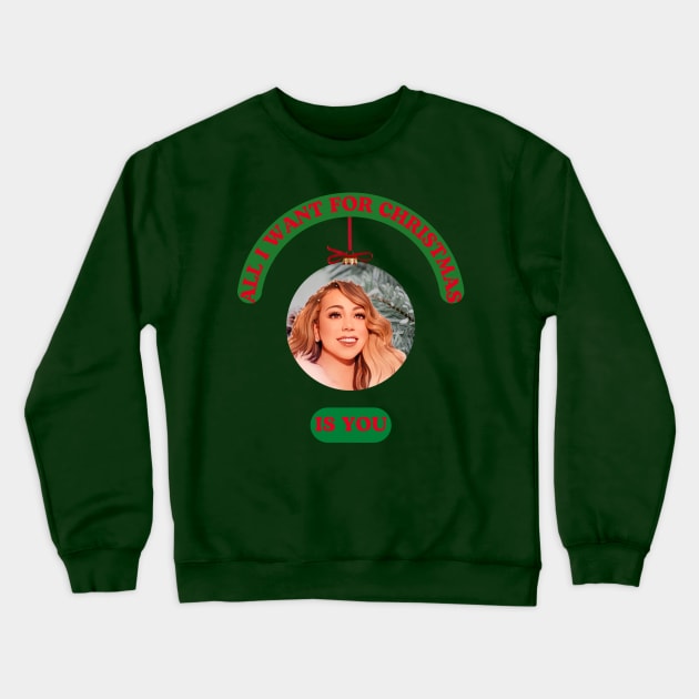 Famous Singer Christmas Sweater Crewneck Sweatshirt by DDT Shirts